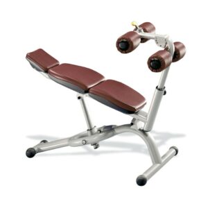 technogym crunch bench selection
